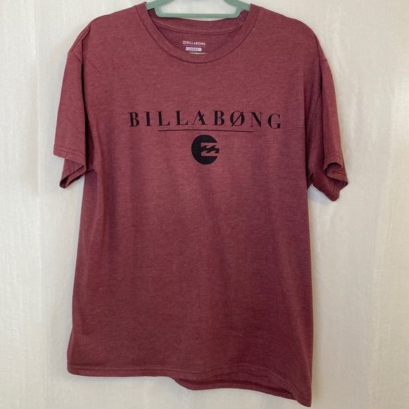 Billabong Other - BillabongTee Shirt Heather Red Short Sleeve Large